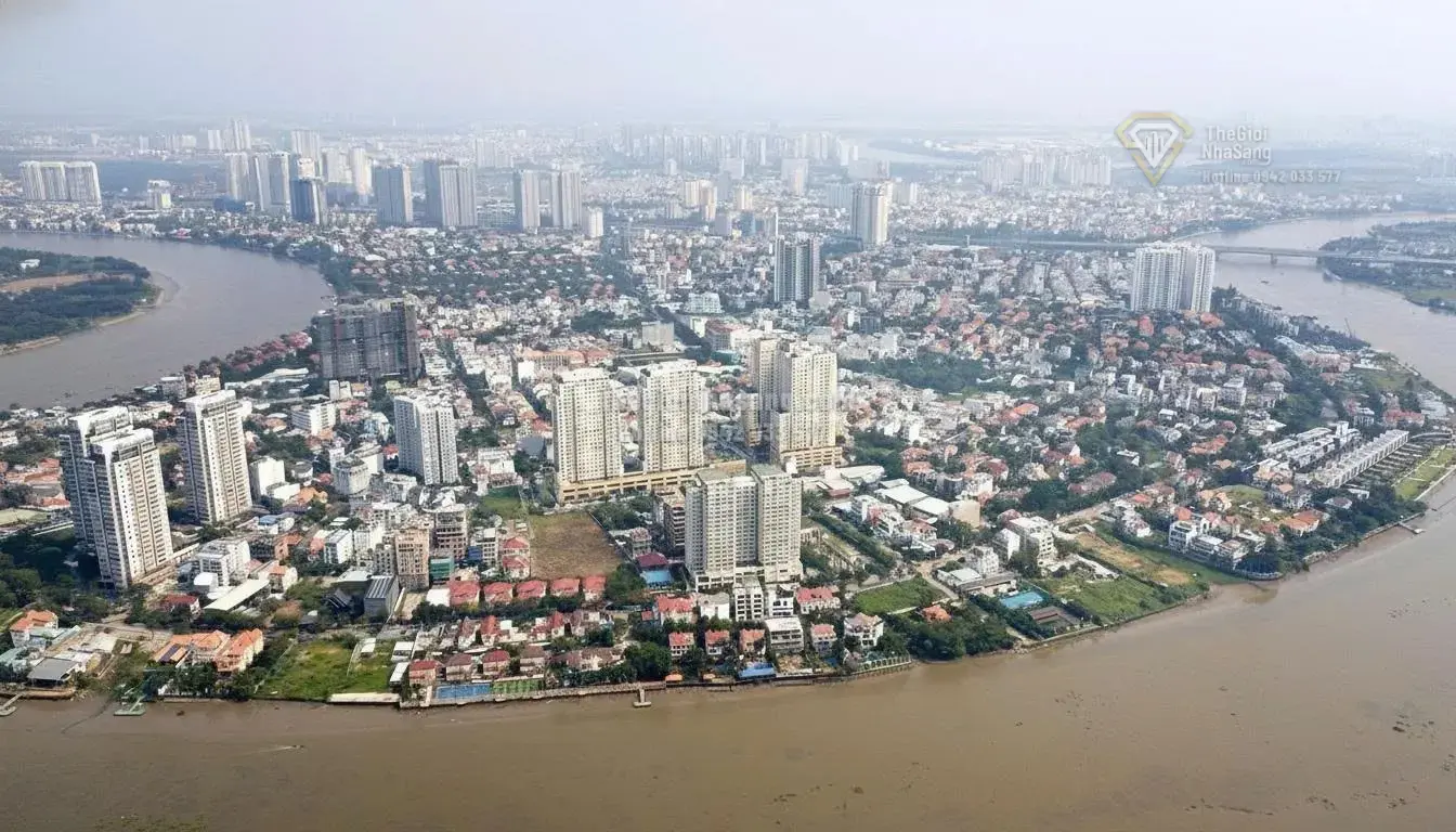 Đất nền dự án 189 Nguyễn Văn Hưởng Thảo Điền 816m2 giá 200 tỷ