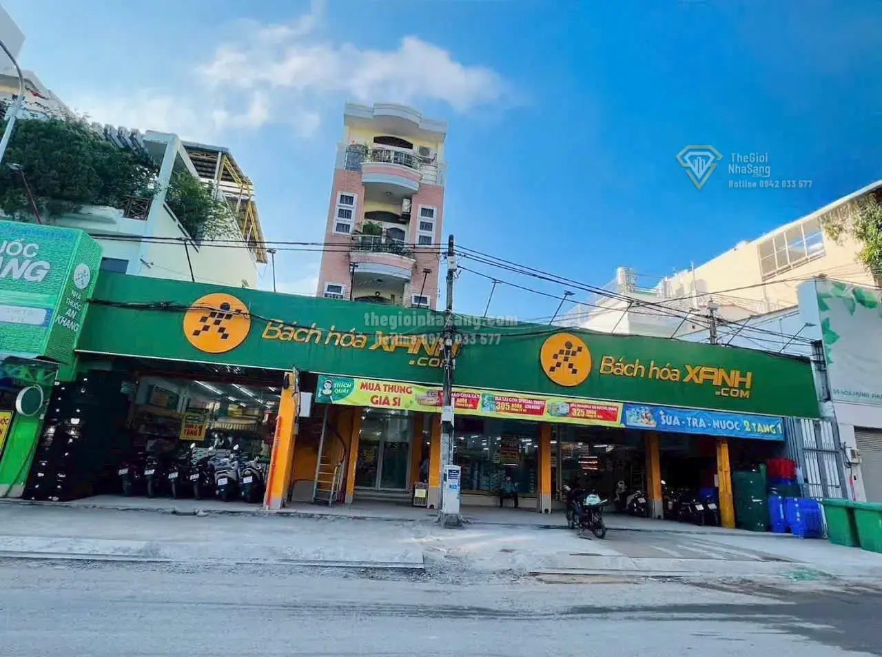 Đất nền dự án 97 Hòa Hưng Quận 10 282.1m2 giá 100 tỷ