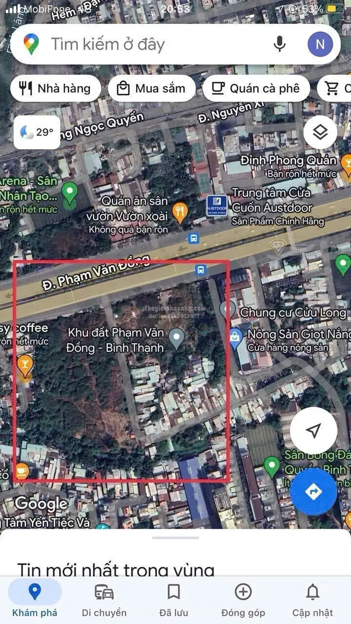 Đất nền dự án Lúa Non ngon tại Bình Thạnh, diện tích 24000m2, giá 270 tỷ VNĐ