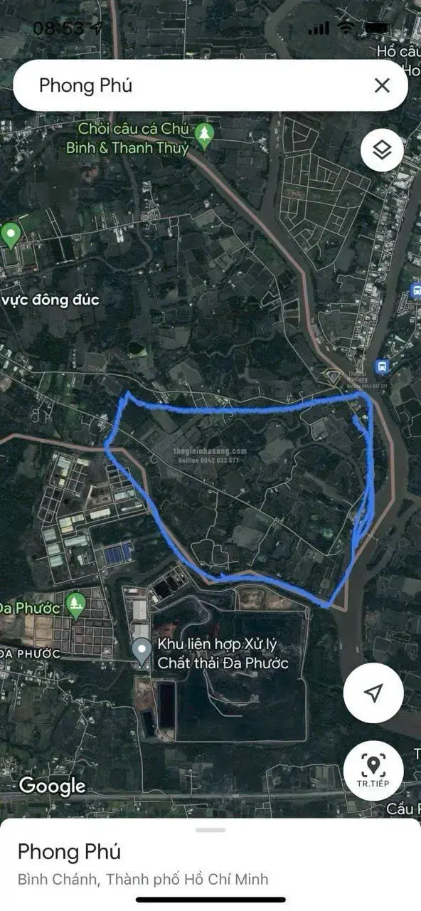 Đất nền dự án PTDA Phong Phú Bình Chánh 168ha giá từ 5.888 tỷ