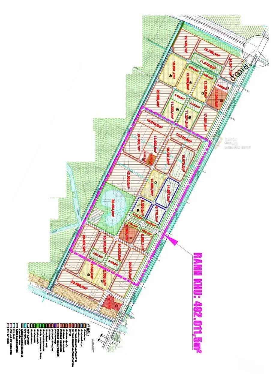 Đất nền dự án Quỹ Đất PTDA MT Trần Đại Nghĩa Bình Chánh 492,011.5m2 giá 3.936Tỷ