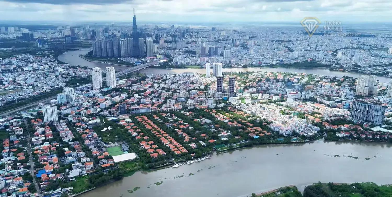 Đất nền dự án Thảo Điền Quận 2 diện tích lớn trên 1000m2 giá từ 344.8 tỷ