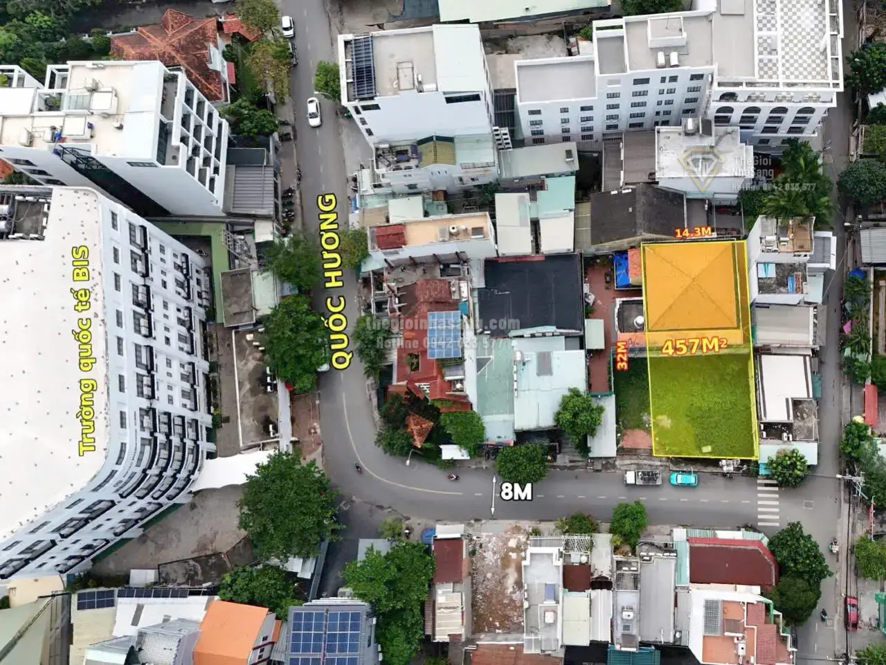 Đất nền mặt tiền 129 Quốc Hương, P. Thảo Điền, Quận 2, 457m2, giá 182 tỷ