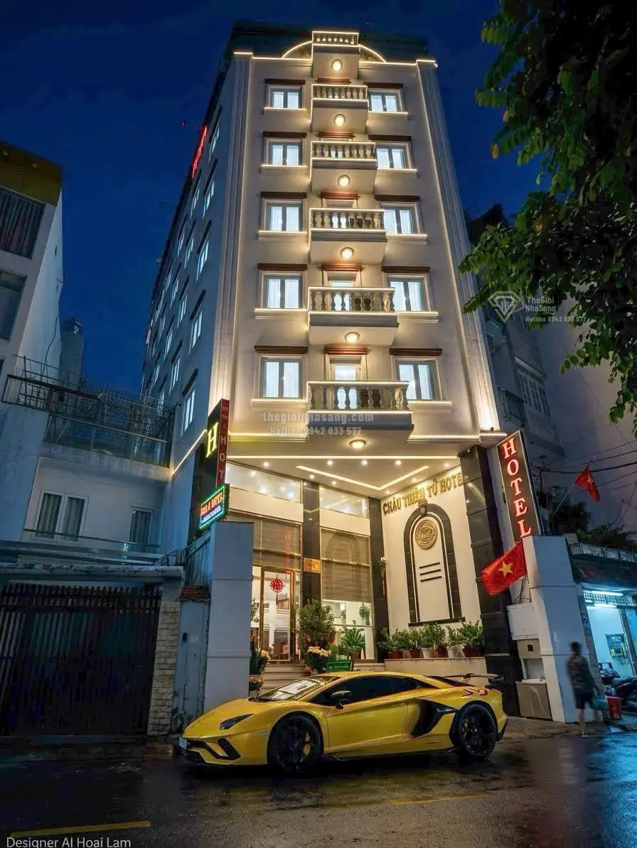 Khách sạn 37 phòng tại Tân Bình, diện tích 146m2, giá 40 tỷ