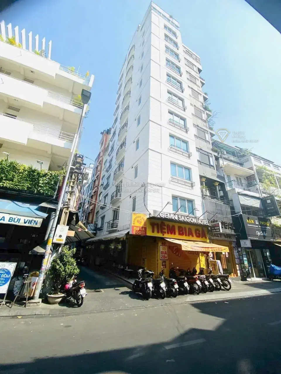 Khách Sạn dự án  Quận 1 49.8m2 12 tầng giá 85 tỷ