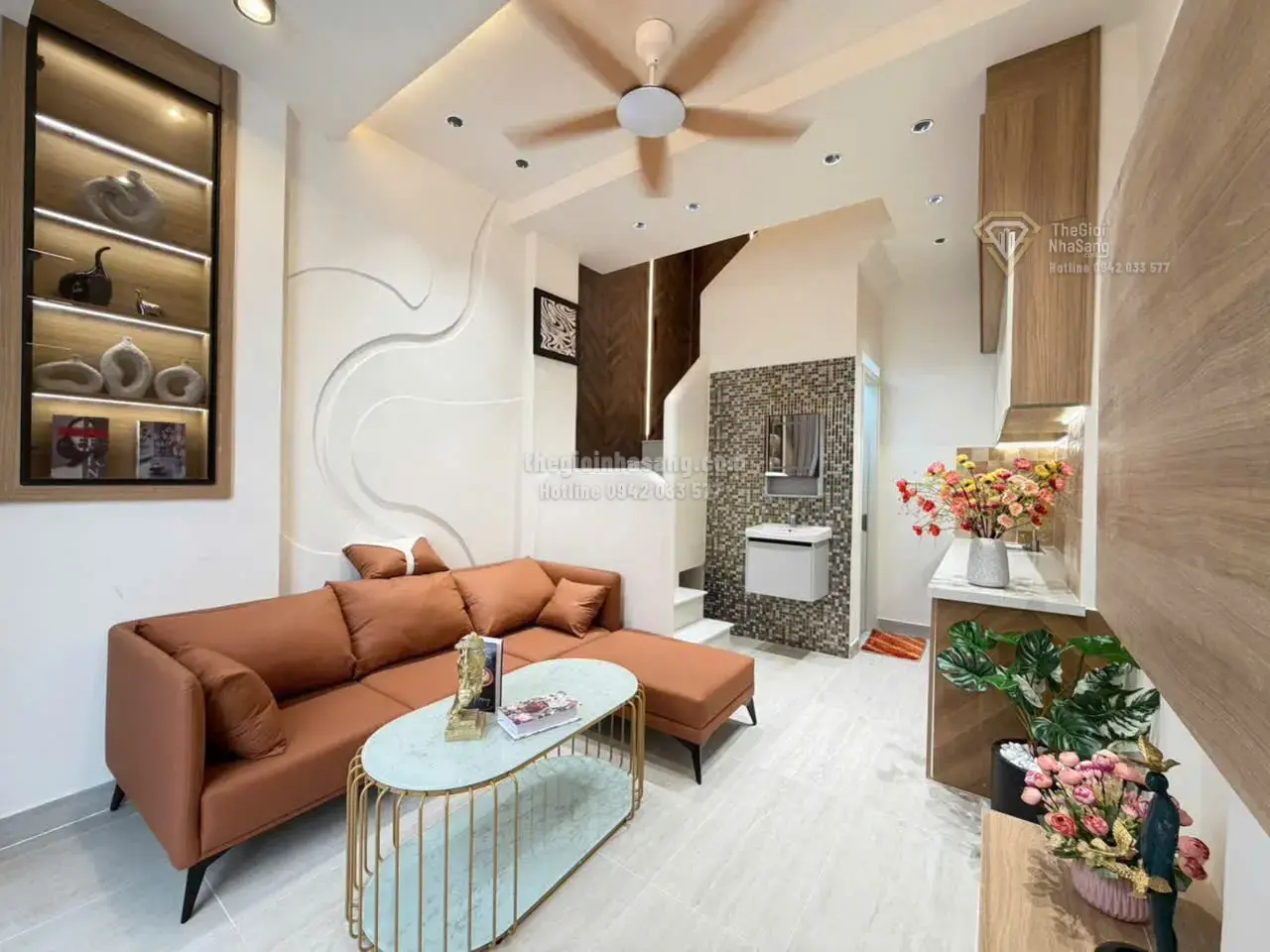 Nhà phố 3 tầng dự án 237/7/4 Phạm Văn Chiêu Gò Vấp 60m2 3.48 tỷ