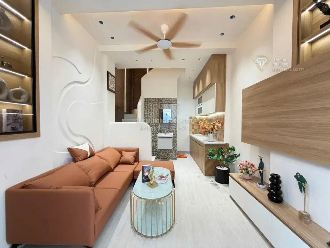 Nhà phố 3 tầng dự án 237/7/4 Phạm Văn Chiêu Gò Vấp 60m2 3.48 tỷ