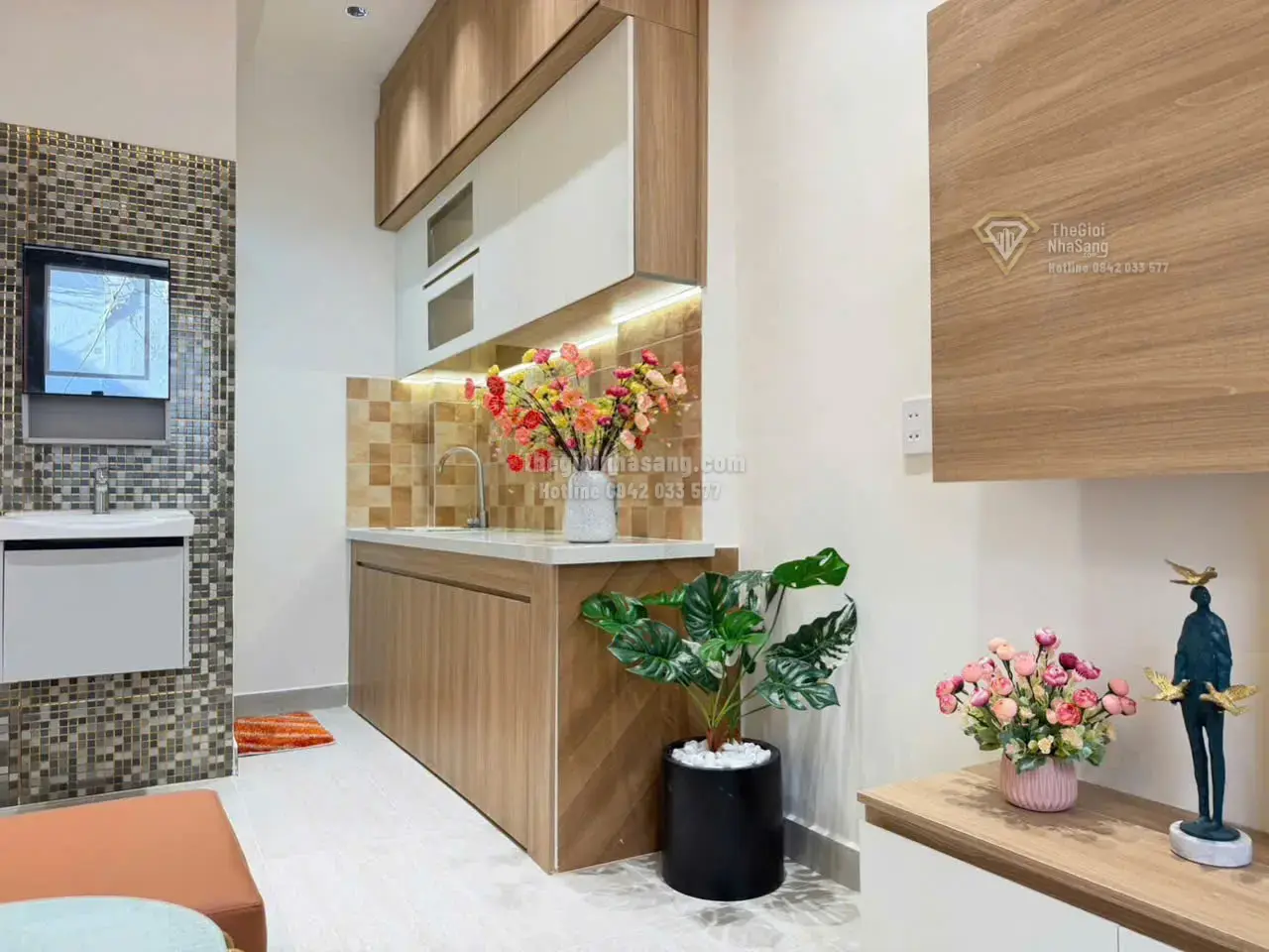 Nhà phố 3 tầng dự án 237/7/4 Phạm Văn Chiêu Gò Vấp 60m2 3.48 tỷ