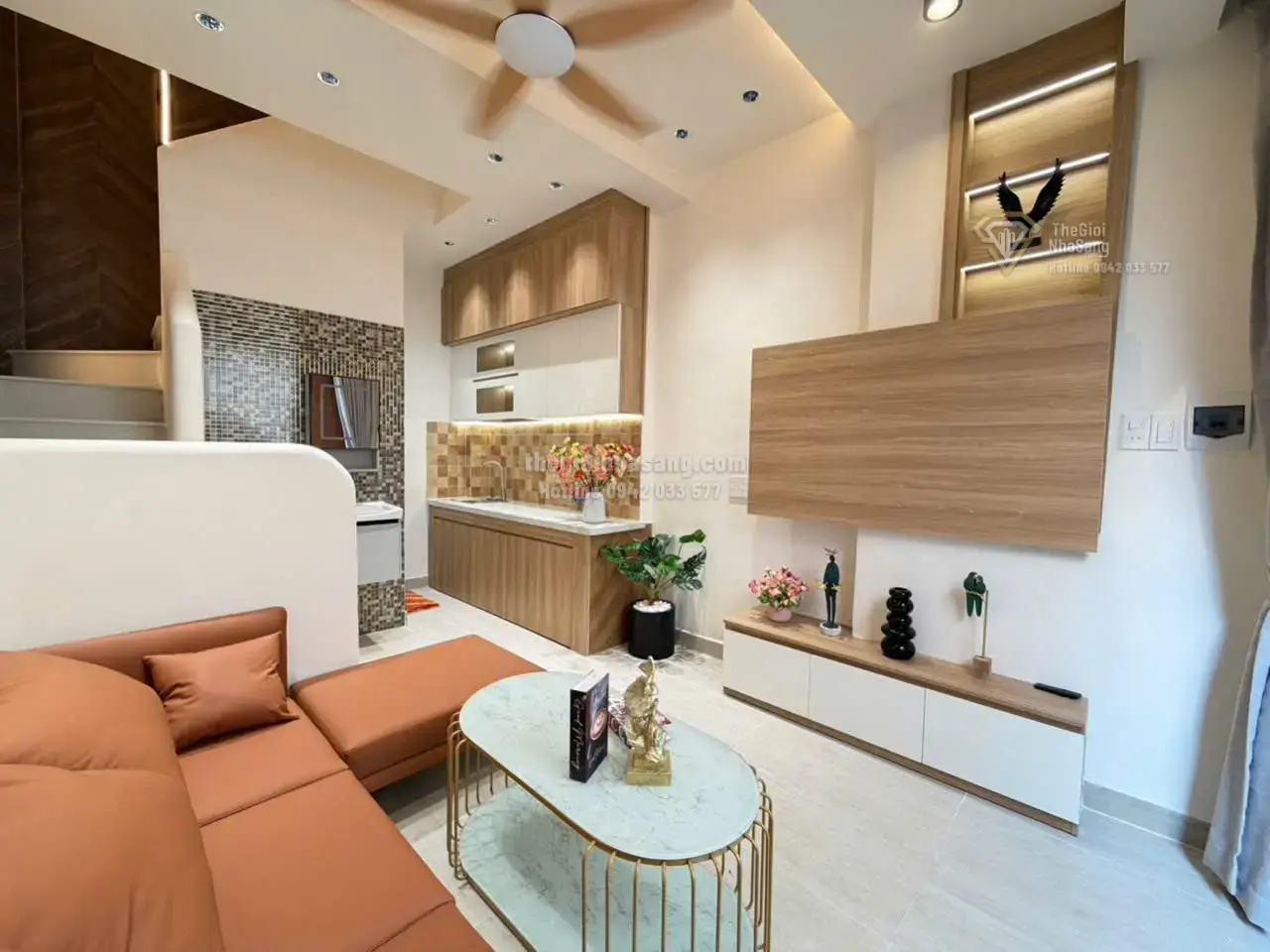 Nhà phố 3 tầng dự án 237/7/4 Phạm Văn Chiêu Gò Vấp 60m2 3.48 tỷ