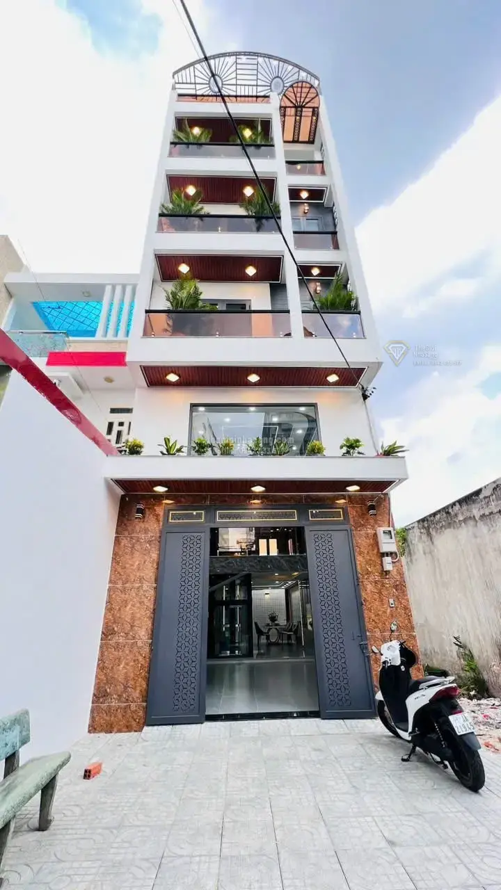 Nhà phố 5 tầng dự án 1/ Ngắn Lê Thị Riêng Quận 12 diện tích 100m2 giá 8.95 tỷ