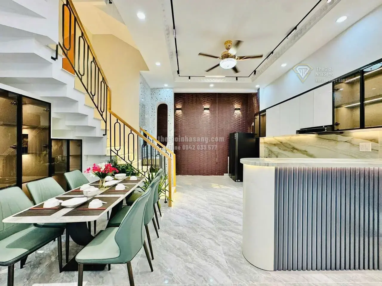 Nhà phố Bùi Quang Là dự án An Hội Tây Quận Gò Vấp 60m2 3 phòng ngủ 6.5 tỷ