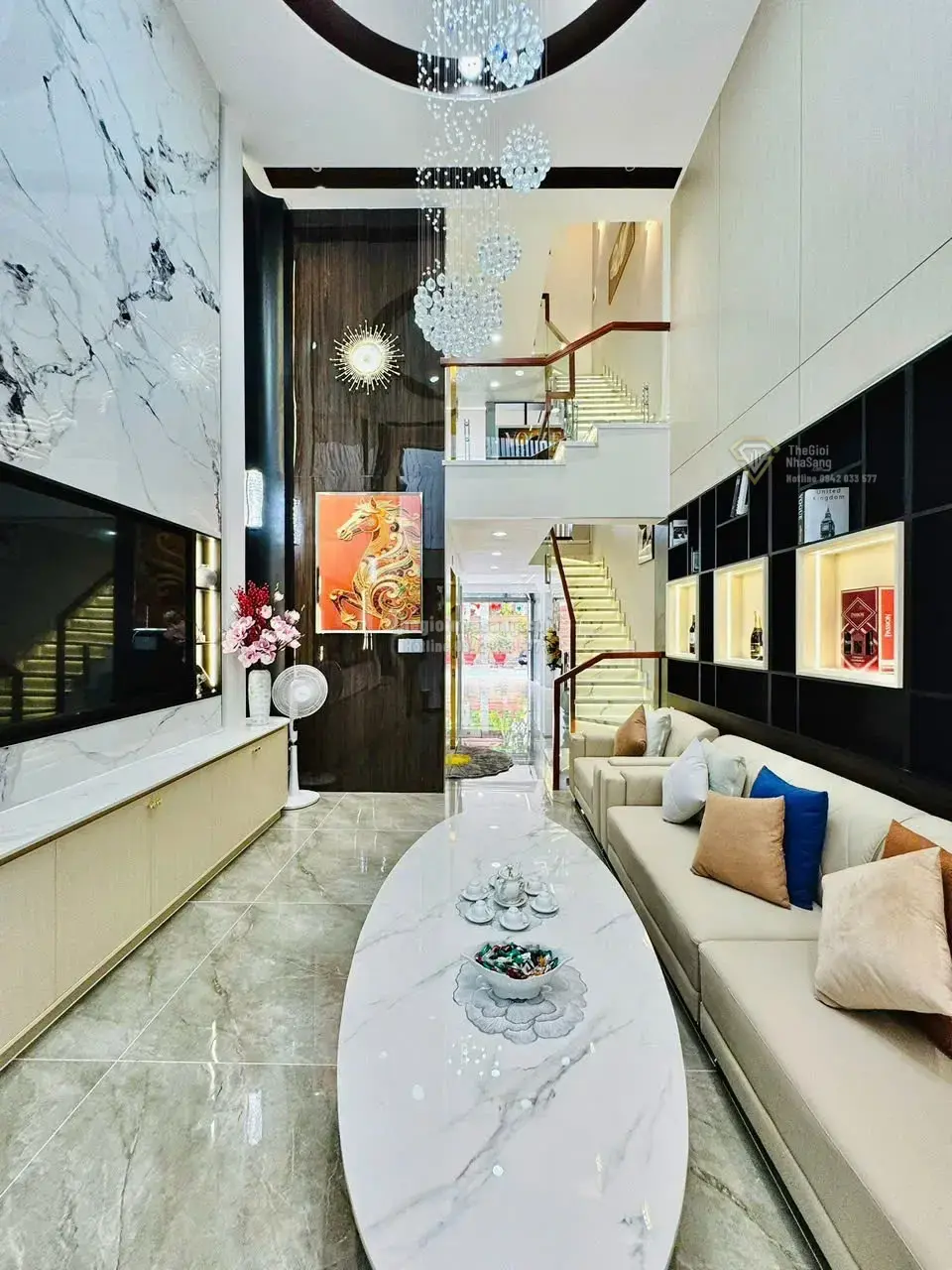 Nhà phố cao cấp mặt tiền Đường Số 19 Gò Vấp 72m2 5 phòng ngủ 15.8 tỷ