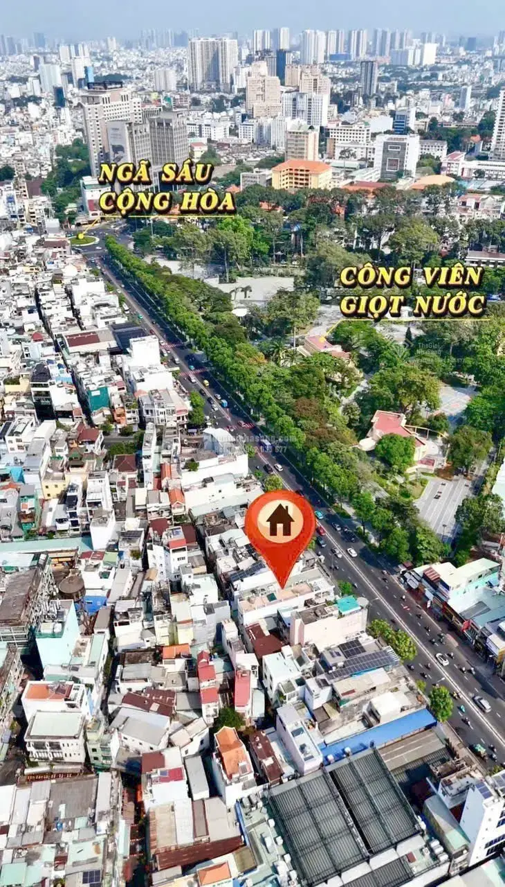 Nhà phố dự án 188-190 Lý Thái Tổ Quận 3 223m2 4 tầng giá 120 tỷ