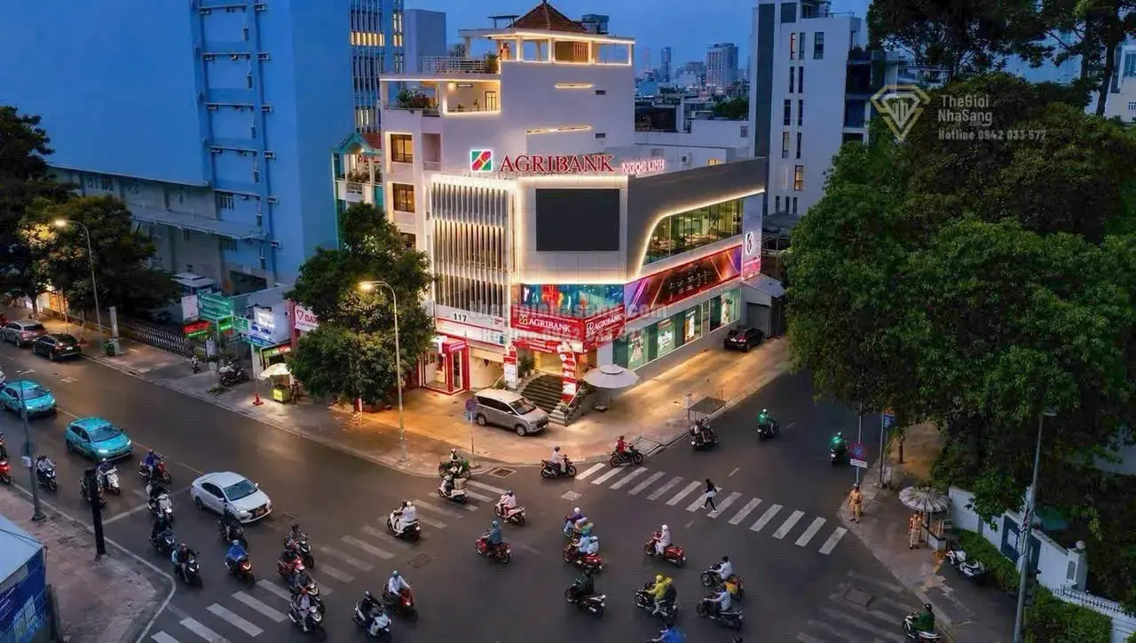 Nhà phố dự án 2 mặt tiền Quận 3 412m2 4 tầng giá 330 tỷ