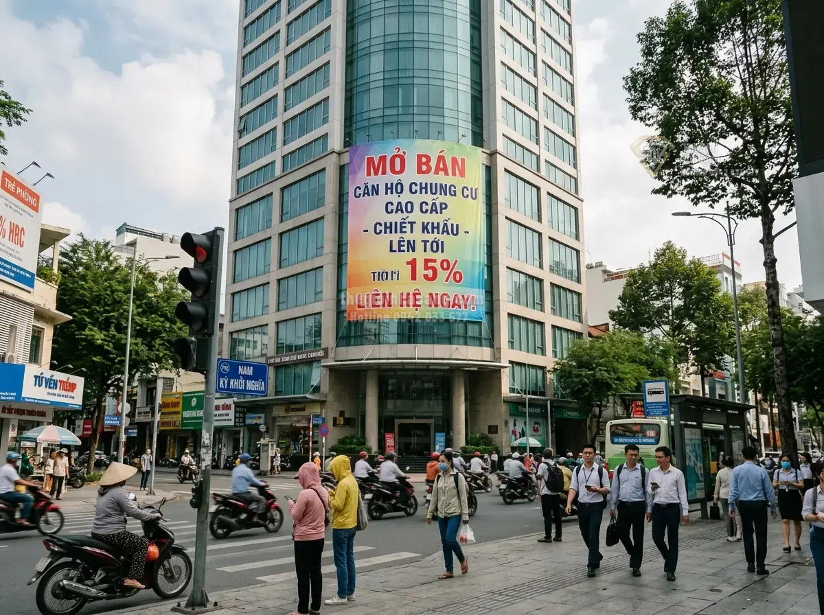 Nhà phố dự án Building 27-29 Nam Kỳ Khởi Nghĩa Quận 1 diện tích 210m2 giá 239.9 tỷ