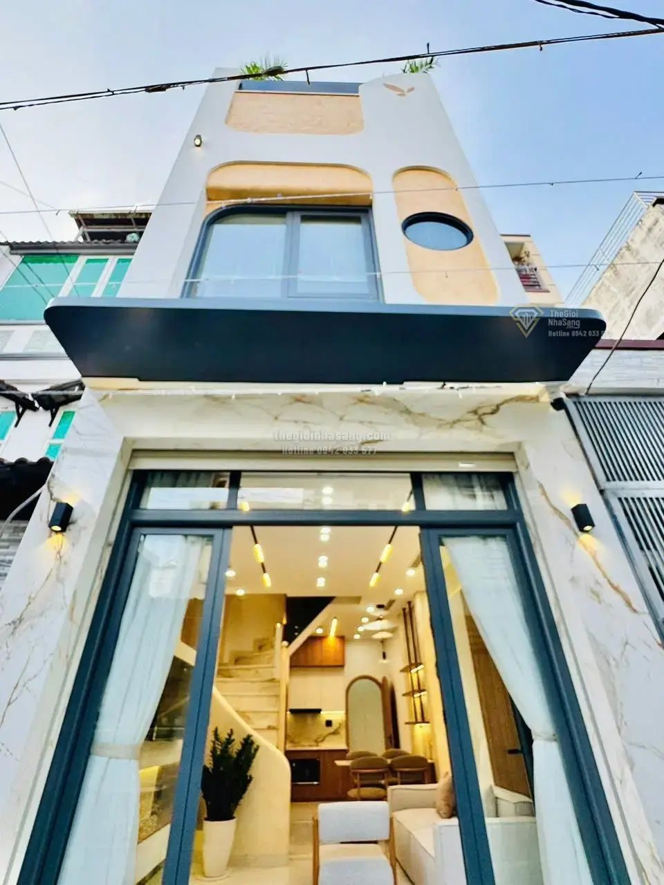 Nhà phố dự án tại P15 Gò Vấp 43m2 4 phòng ngủ 6.38 tỷ