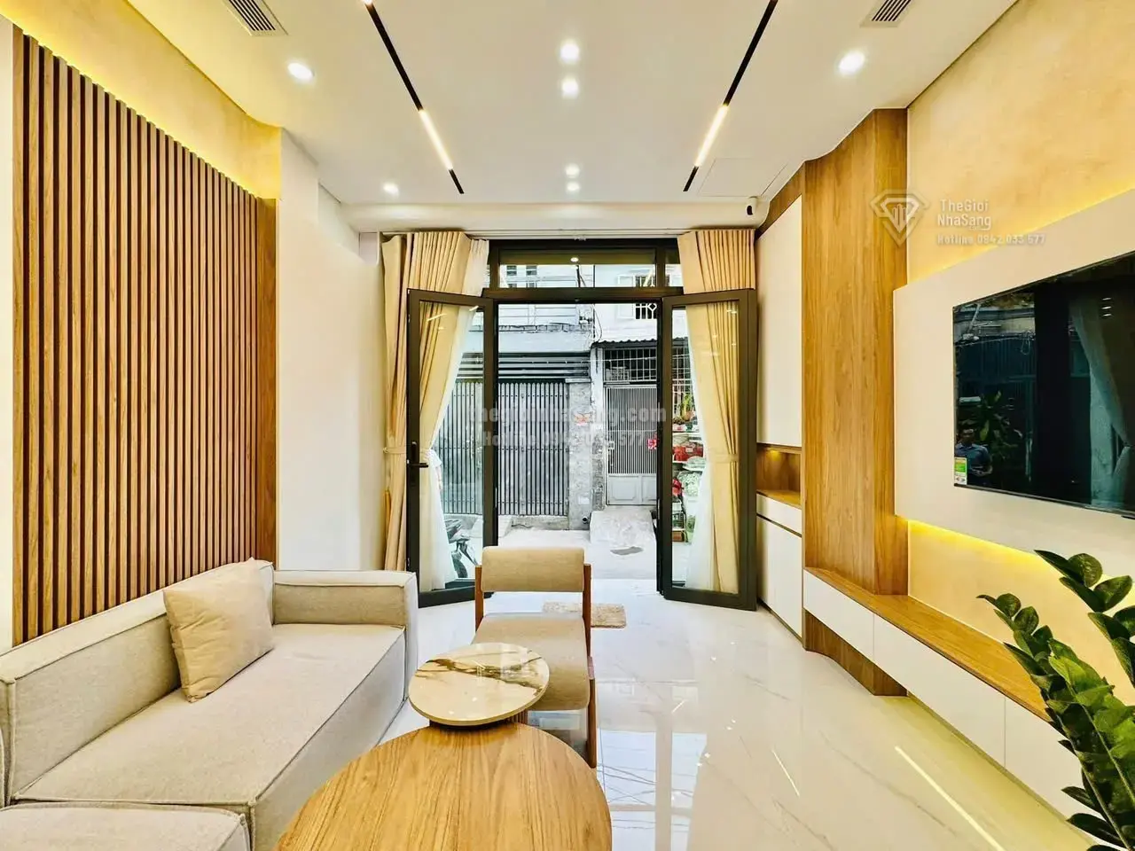 Nhà phố dự án tại P15 Gò Vấp 43m2 4 phòng ngủ 6.38 tỷ