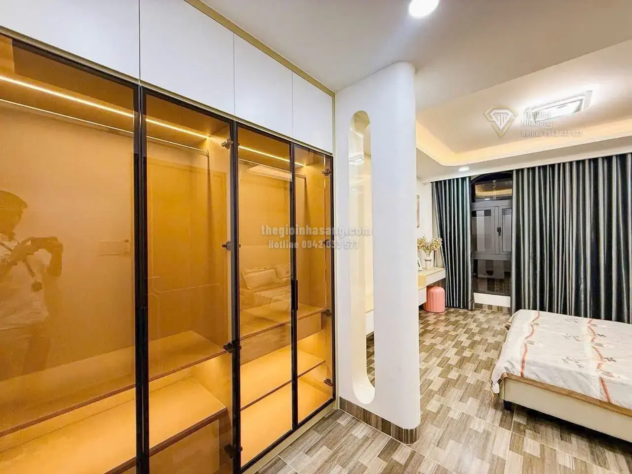 Nhà phố gần Chợ Bà Chiểu, 4 tầng, 4 phòng ngủ, giá 7.45 tỷ
