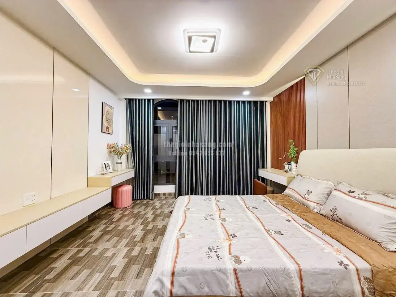 Nhà phố gần Chợ Bà Chiểu, 4 tầng, 4 phòng ngủ, giá 7.45 tỷ