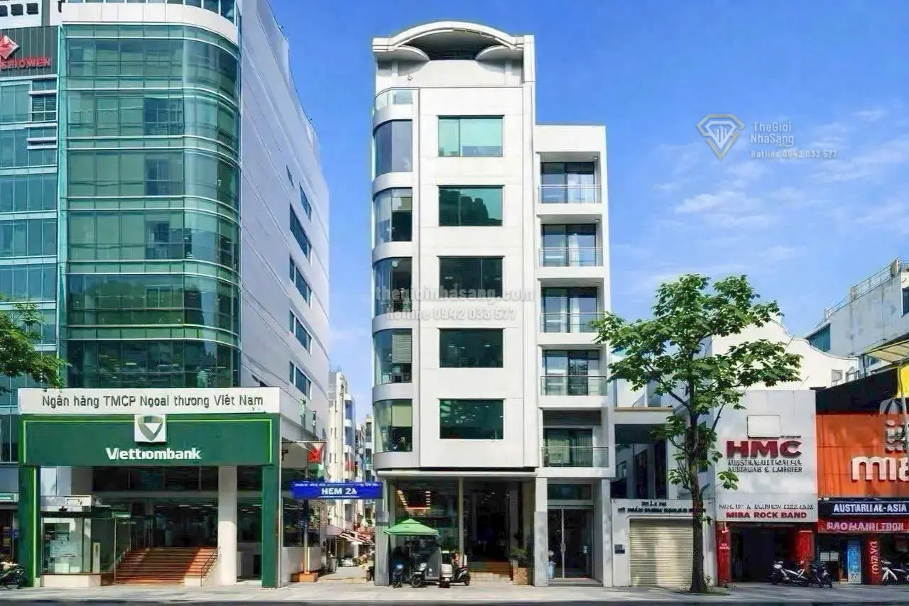 Nhà phố góc 2 mặt tiền dự án 2A1 - 2A2 Nguyễn Thị Minh Khai Quận 1, 130.8m2, giá 120 tỷ