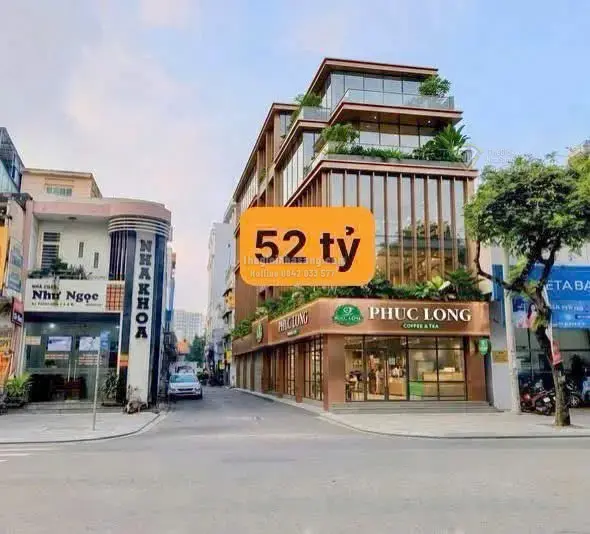 Nhà phố góc 2 mặt tiền dự án Phúc Long Quận Tân Bình 198.8m2 giá 52 tỷ