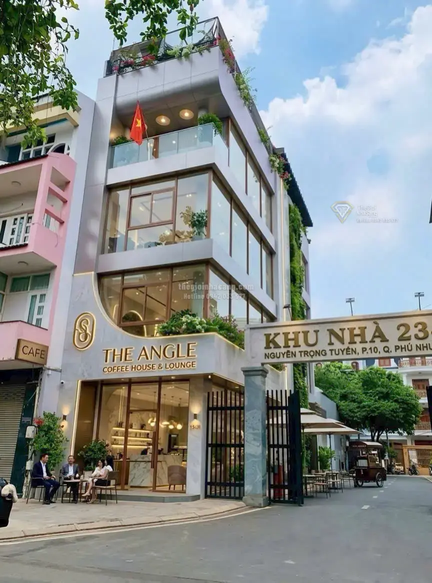 Nhà phố góc 3 mặt tiền Nguyễn Trọng Tuyển Phú Nhuận 69.7m2 5 tầng 32.5 tỷ