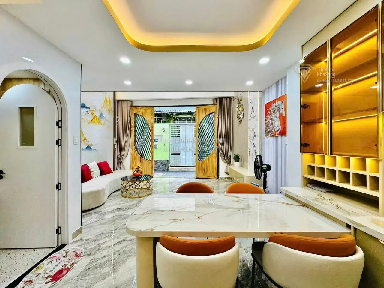 Nhà phố Lý Thường Kiệt Gò Vấp 40m2 4 phòng ngủ 8.8 tỷ