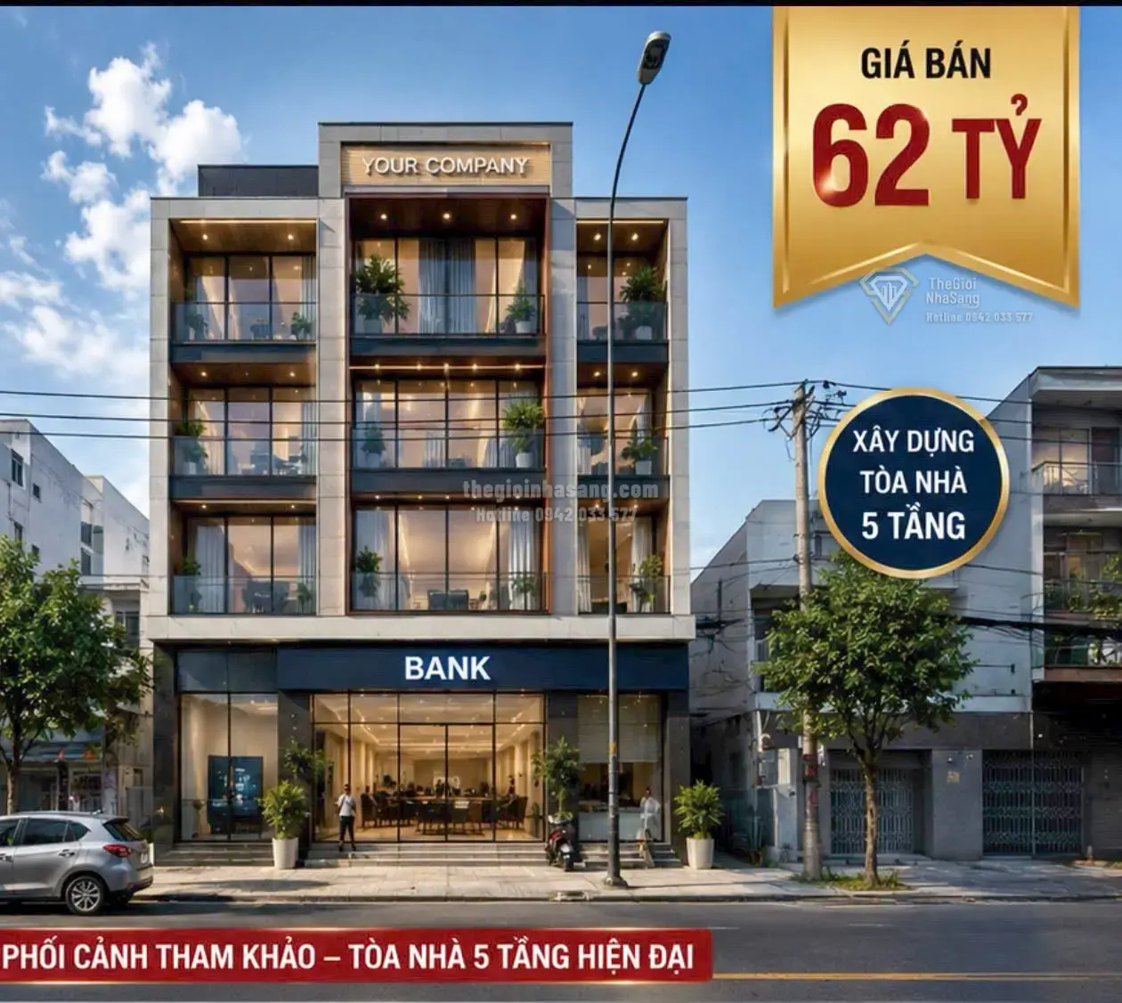 Nhà phố mặt tiền Đặng Văn Bi, Thủ Đức, diện tích 391.9m2, giá 62 tỷ