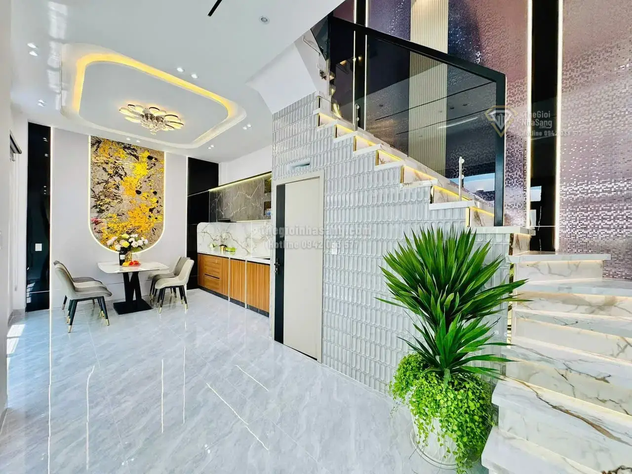 Nhà phố mới xây tại Phan Văn Trị, Gò Vấp, 4.25x13m, 3 phòng ngủ, giá 8 tỷ