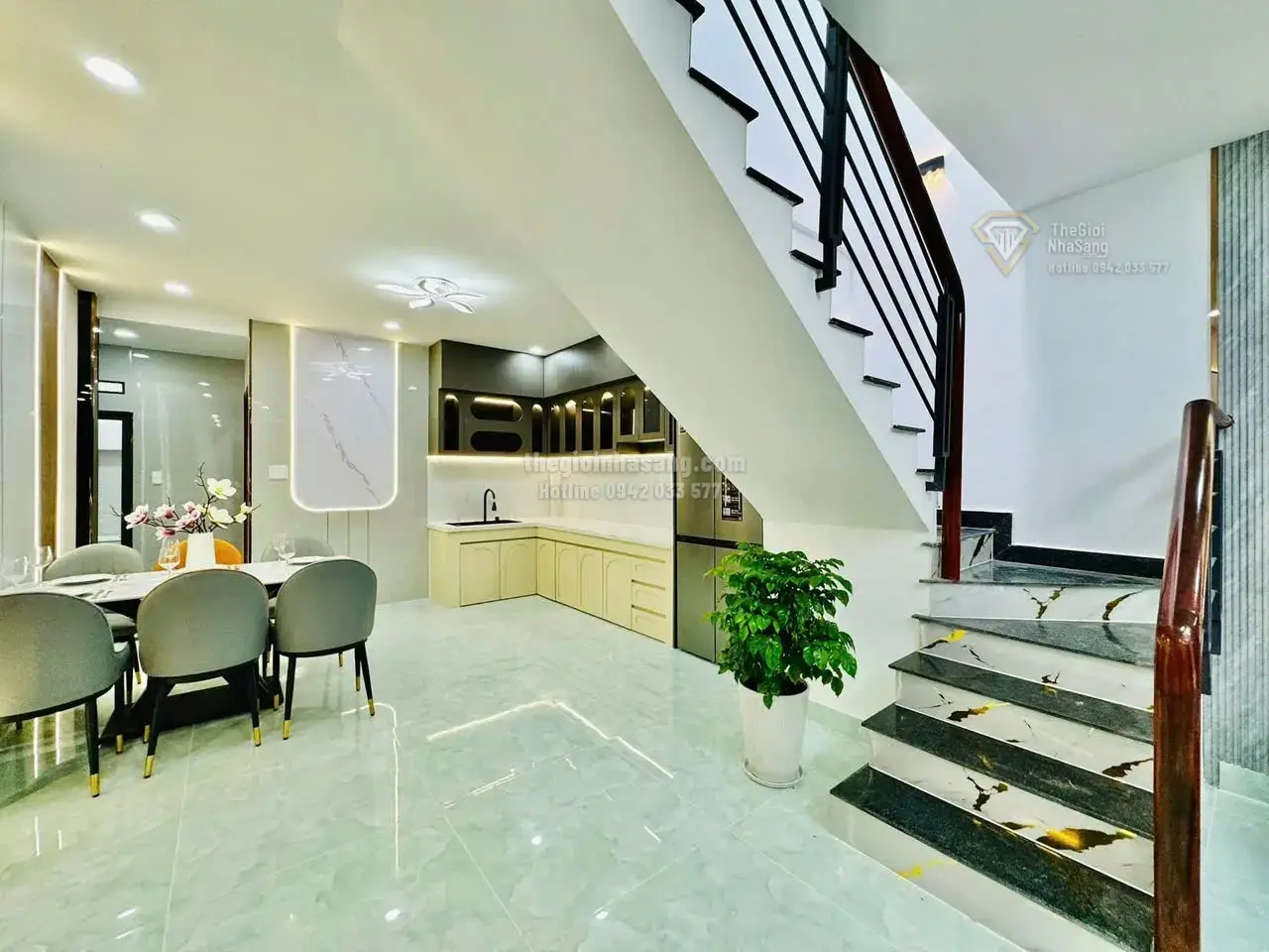 Nhà phố Phan Huy Ích Quận Gò Vấp 65m2 3 phòng ngủ 5.75 tỷ