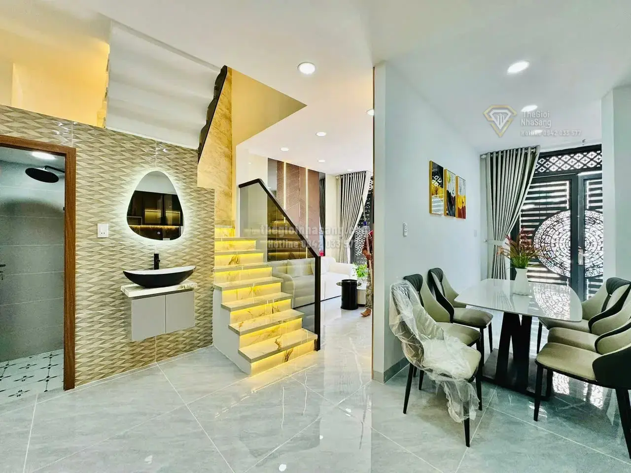 Nhà phố tại Phạm Văn Chiêu P15 Gò Vấp 36m2 3 phòng ngủ 5.45 tỷ