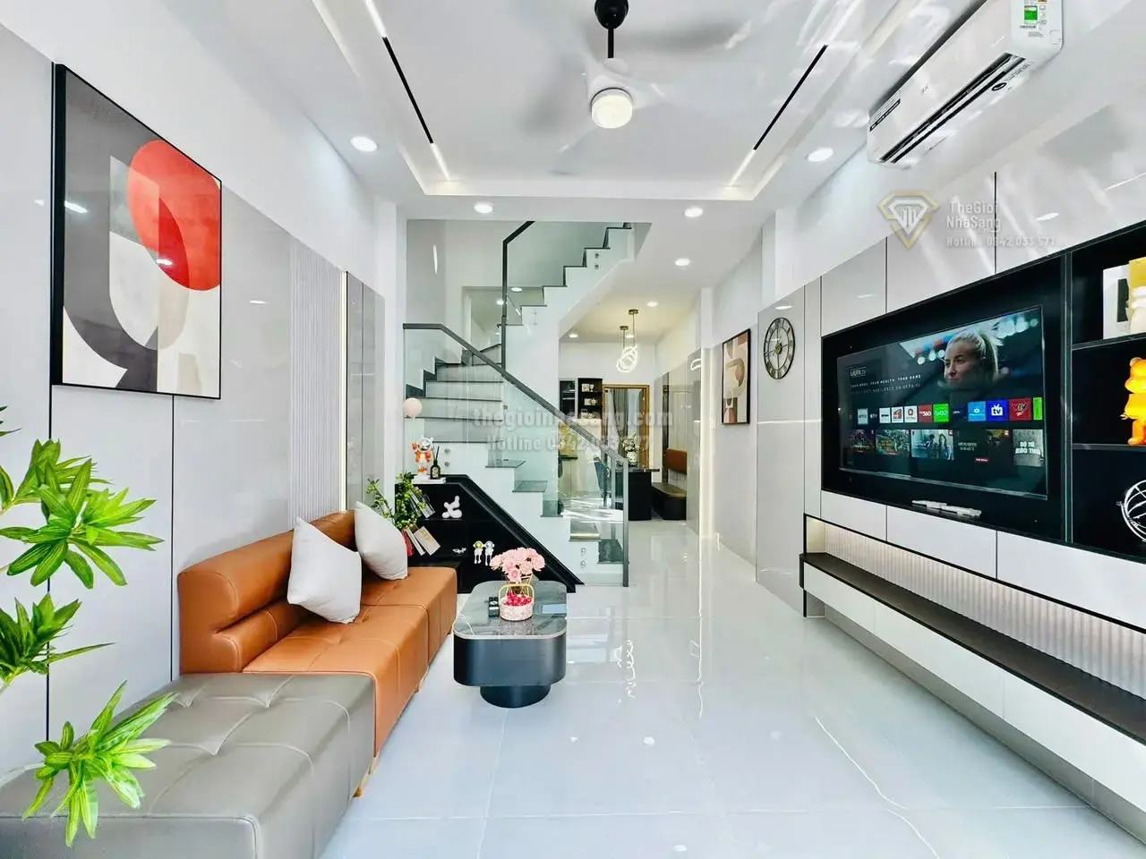 Nhà phố tại Phan Văn Trị P7 Gò Vấp 52.5m2 4 phòng ngủ 7.98 tỷ