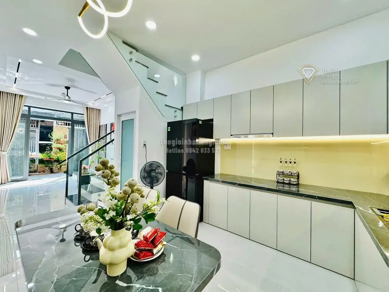 Nhà phố tại Phan Văn Trị P7 Gò Vấp 52.5m2 4 phòng ngủ 7.98 tỷ