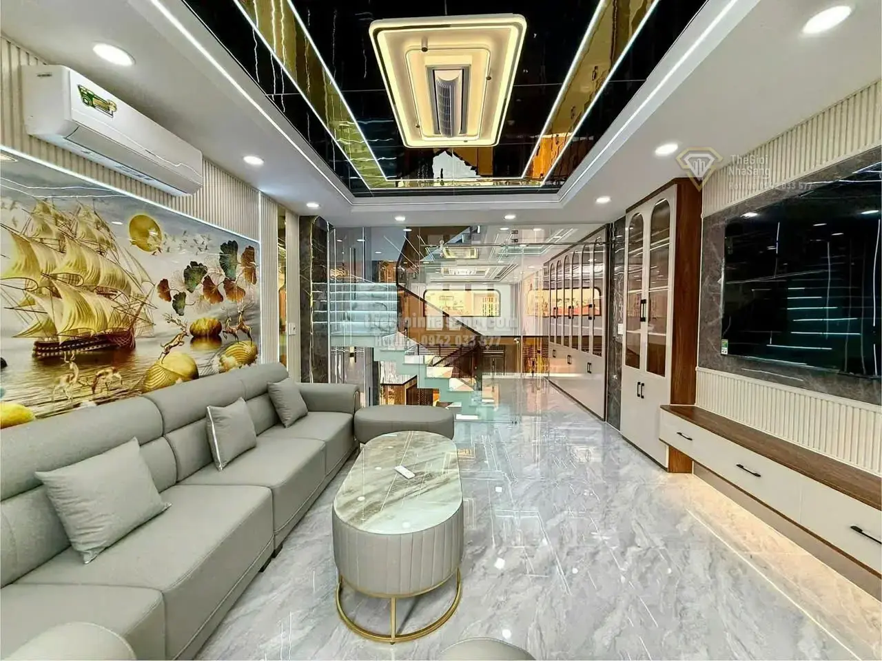 Nhà phố Thạnh Xuân Quận 12 226m2 5 phòng ngủ 6.5 tỷ