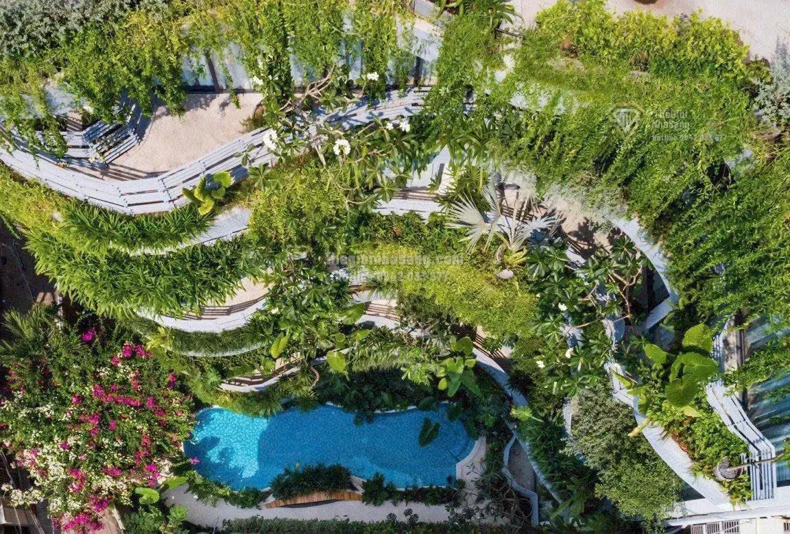 Nhà phố Vườn Treo Babylon Quận 1 diện tích 309m2 5 tầng giá 140 tỷ