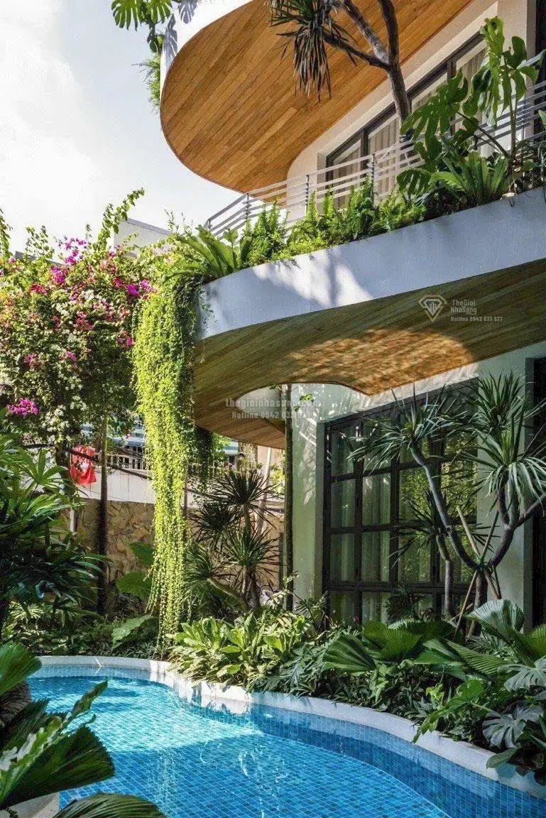 Nhà phố Vườn Treo Babylon Quận 1 diện tích 309m2 5 tầng giá 140 tỷ