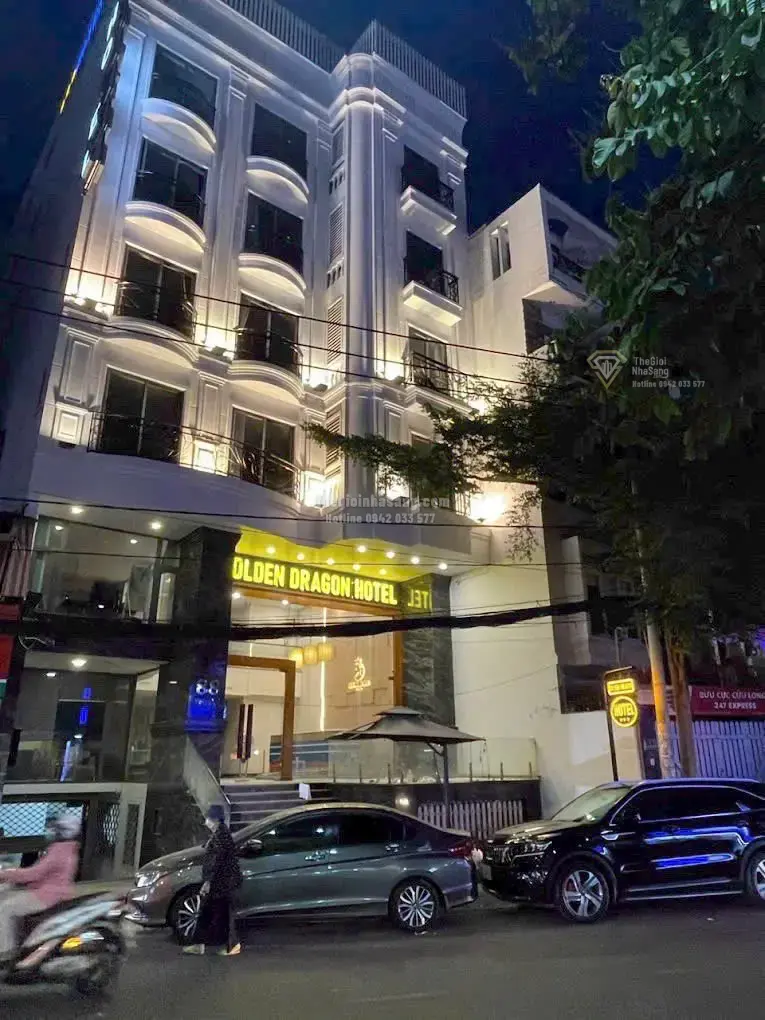 Tòa Khách Sạn dự án Yên Thế Tân Bình 6 tầng 326m2 giá 180 tỷ