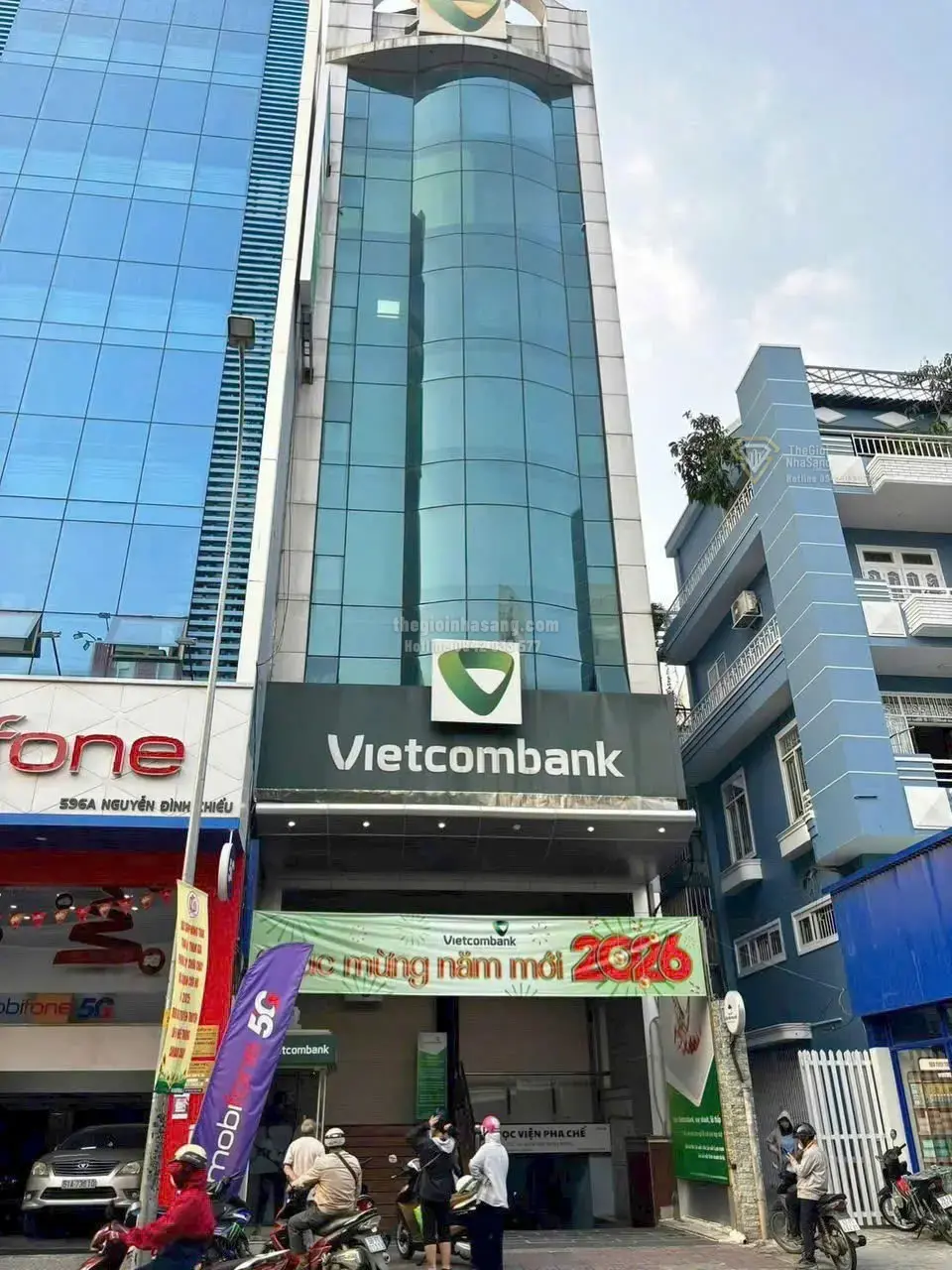 Tòa nhà 9 tầng mặt tiền Nguyễn Đình Chiểu Quận 3 diện tích 224.5m2 giá 300 tỷ