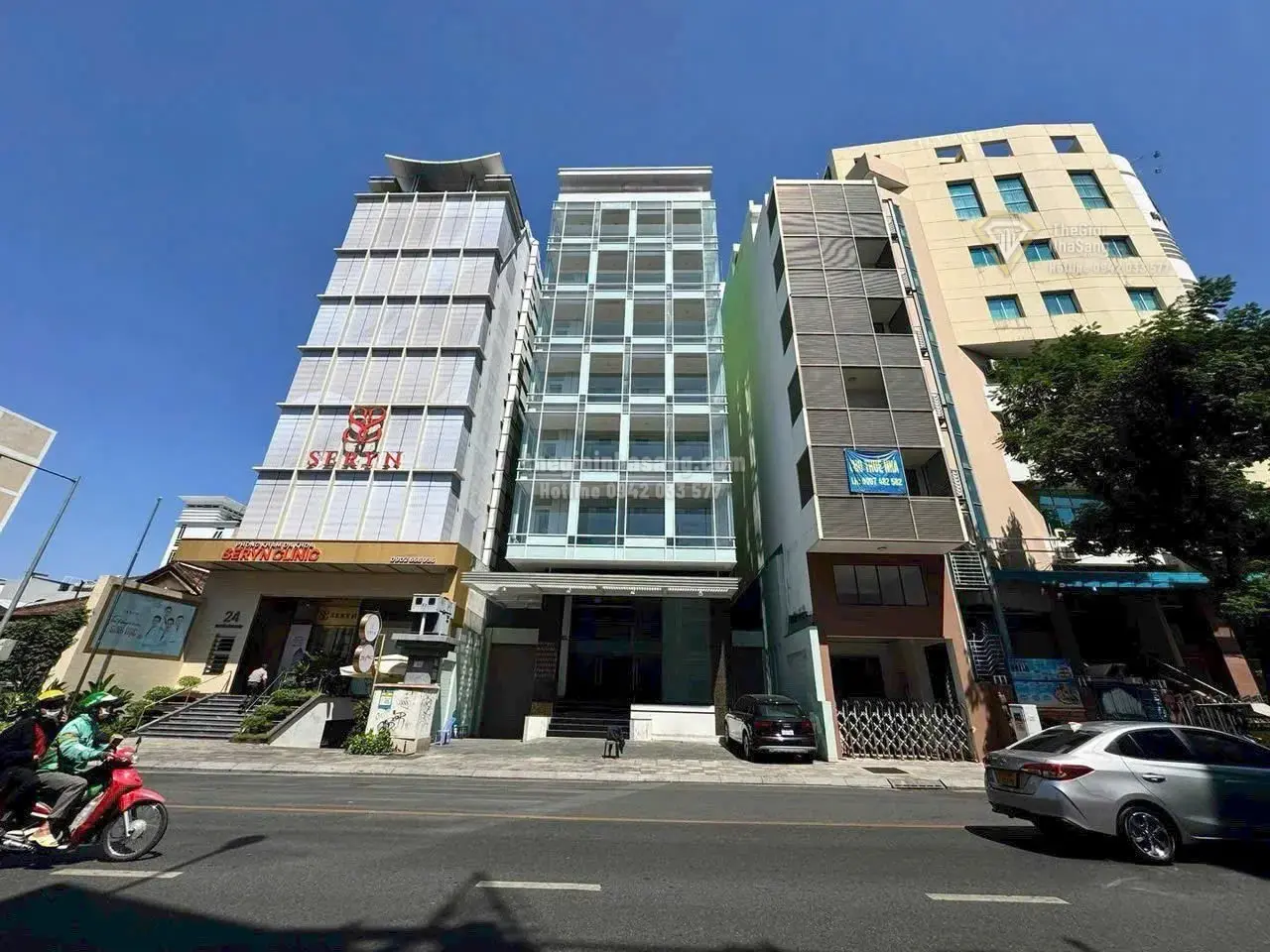 Tòa nhà Nguyễn Bỉnh Khiêm Quận 1 diện tích 342.6m2 cho thuê 650 triệu/tháng