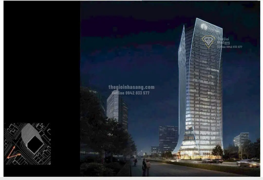 Tòa nhà văn phòng thương mại dịch vụ dự án 289 Trần Hưng Đạo & 74 Hồ Hảo Hớn Quận 1 diện tích 4236.4m2 giá 6.666 tỷ