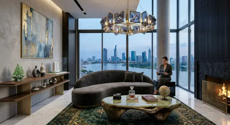 Thiết kế nội thất sáng tạo cho ngôi nhà sang trọng phong cách di sản.